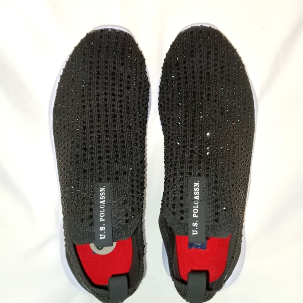U.S. Polo Assn. Black Women's Sneakers - Picture 6 of 7